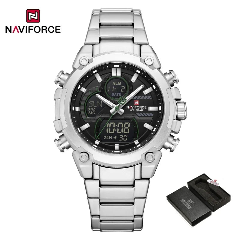 NAVIFORCE – Nouvelle montre-bracelet originale pour hommes, étanche, numérique, à la mode, Relogio Masculino 2026, livraison gratuite