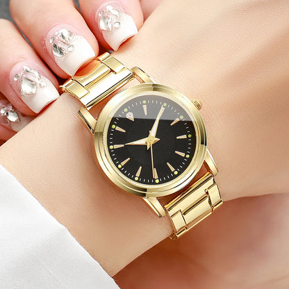 2 Montres de Couple Homme Montre d'Affaires Femme Montre à Quartz Analogique Tendance (Sans Boîte)