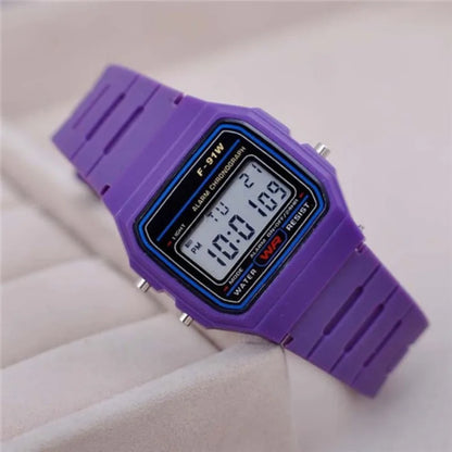 Fashion Mens Watch Digital Led Luxury Stainless Steel Square Wristwatch Electronic Watches for Men Female Clock Reloj Hombre