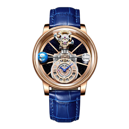ChronoState Celestial X Luxury Astronomical Quartz Watch for Men