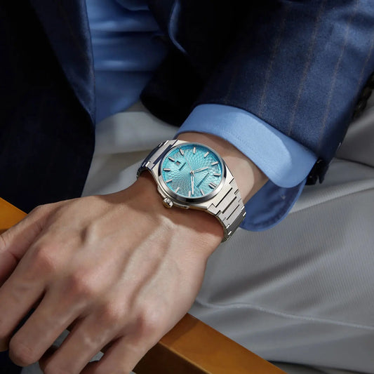 BONEST GATTI Men Automatic Watch Luxury 39mm Mechanical Wristwatch 50M Waterproof Sapphire Mirror Luminous