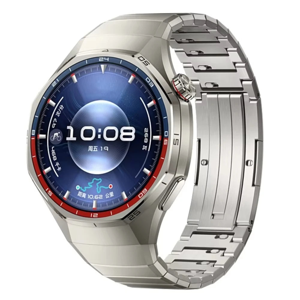 Official 1:1 No Gap Titanium Strap for Huawei Watch GT 6 Pro Luxury Metal Bracelet correa Huawei Watch GT6 Pro Specialized Strap