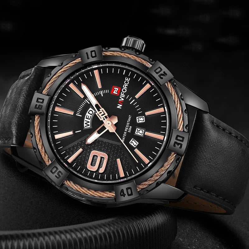 NAVIFORCE NF9117L Leisure Army Military Design Watch