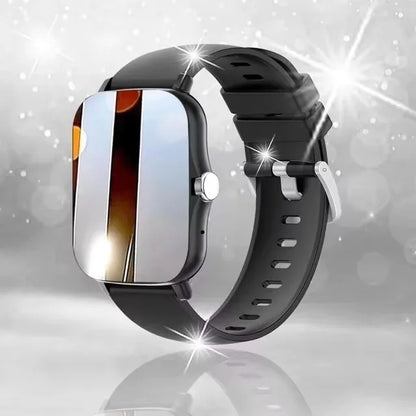 Montre connectée étanche 1,83'' avec réponse aux messages, appels, surveillance du sommeil, podomètre sportif, alertes d'informations pour iPhone Android