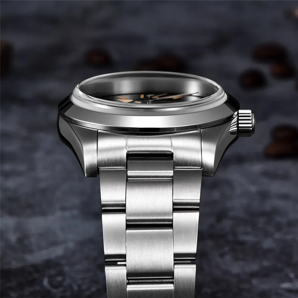 PAGANI DESIGN 2026 New 36MM Men Automatic Mechanical Watches NH35 Sapphire Stainless Steel AR Coating 20Bar Clock Watch for Men