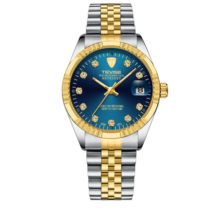 Montre Mécanique Homme Accessoire de Mode Cadeau Exclusif Montre Élégante pour Hommes Distingués