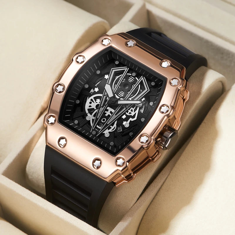 Foreign Trade Large Dial Square Luminous Watch