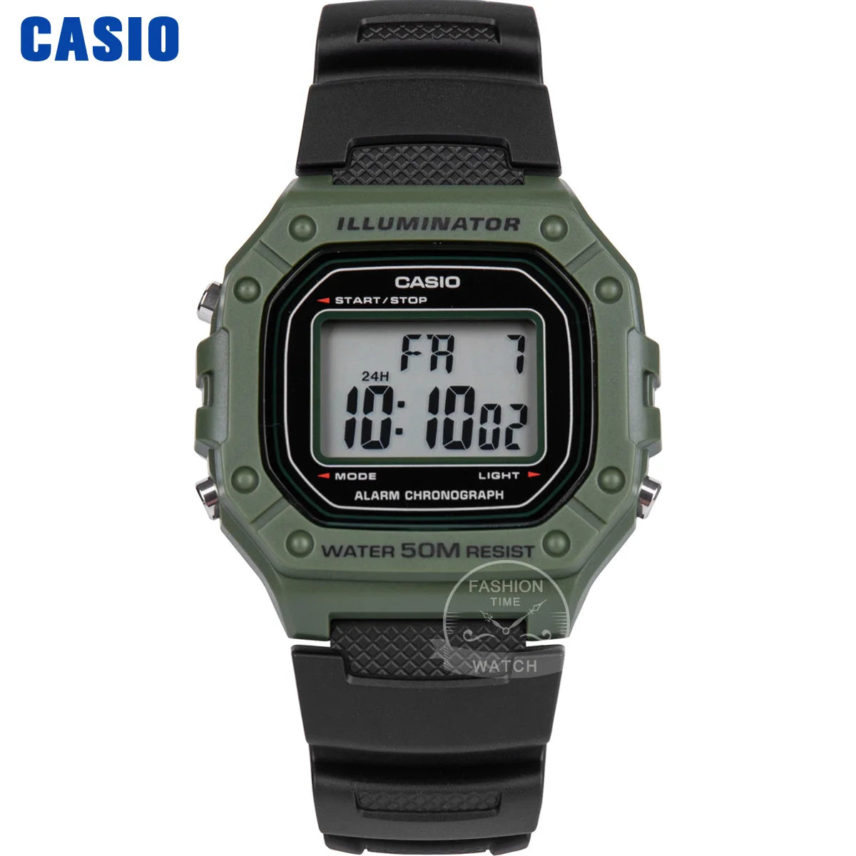 Casio watch for men top luxury set military LED relogio digital watch 50m Waterproof sport watchs W-218H-1A/2A/3A