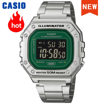 Montre Casio Mode Montre multifonction relogio masculino W-218HD-3A Nouveau modèle 2026