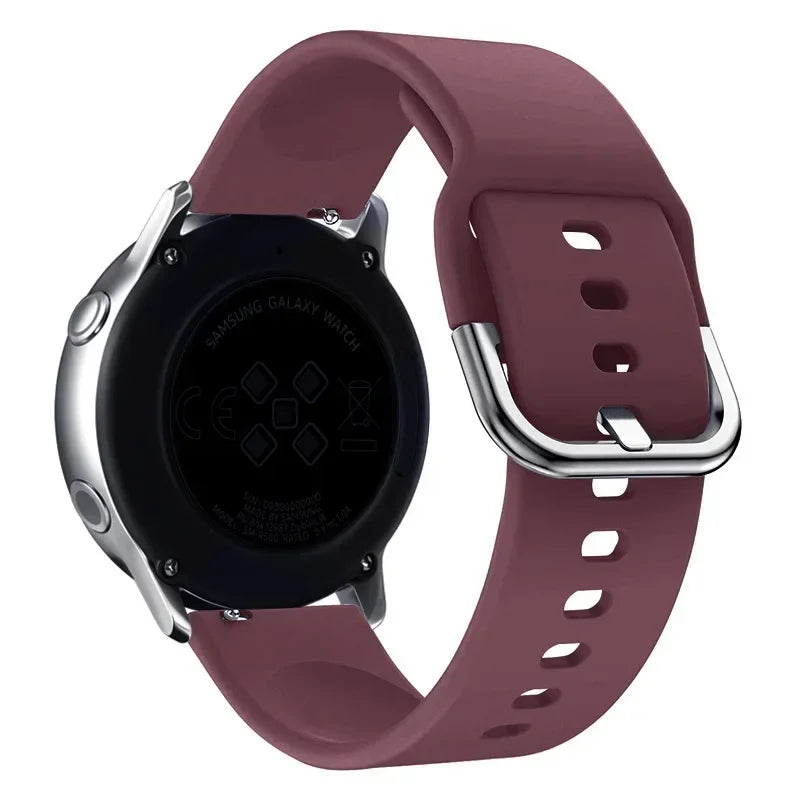 20mm/22mm Strap For Samsung Galaxy Watch Active 2 40mm 44mm 3 Gear Sport Wrist Bracelet Replacement Watchband 20mm 22 Watch Band