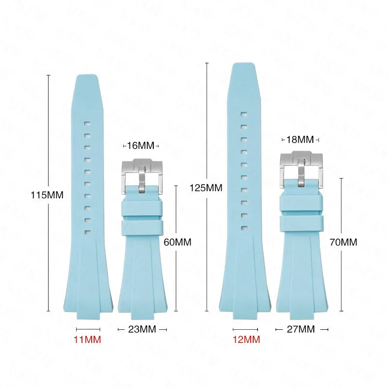 Tissot PRX 35MM/40MM Silicone Replacement Strap + Tools
