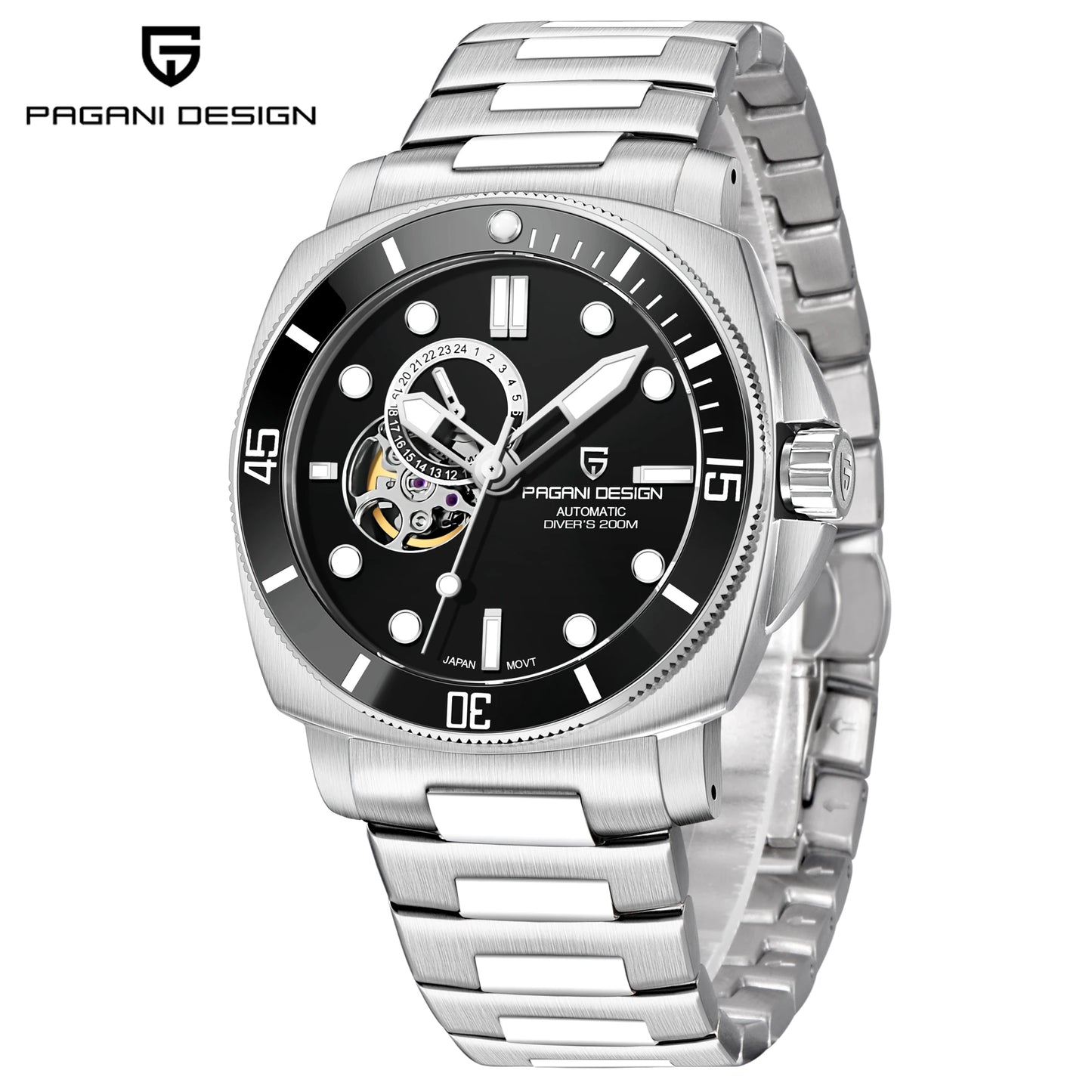 ChronoState Abyss Tourbillon NH39 Skeleton Diver Watch for Men