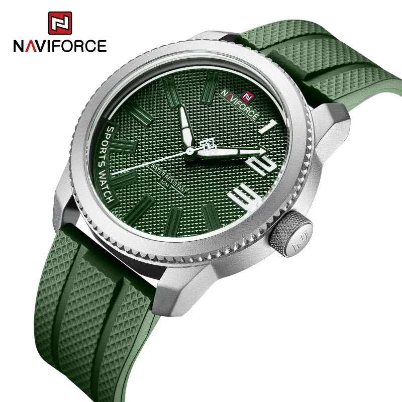 NAVIFORCE NF9202T Military Silicone Strap Watch