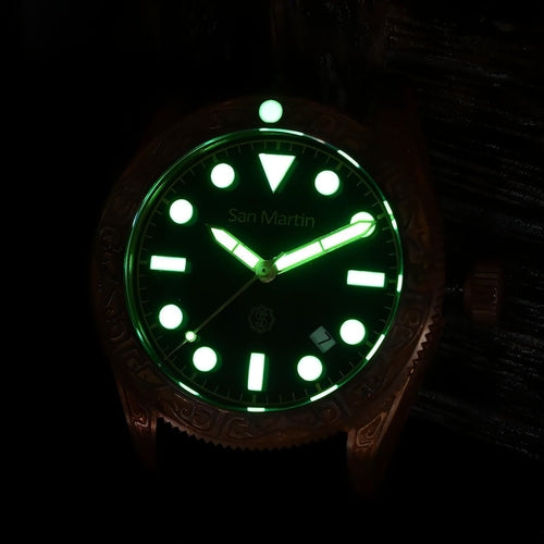 San Martin Bronze Diver Automatic 200M Vintage