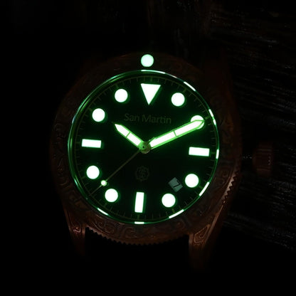 San Martin Bronze Diver Automatic 200M Vintage