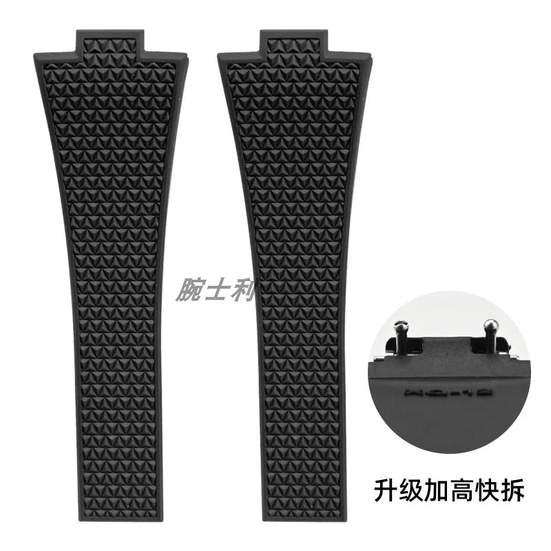 CTS Fluororubber Strap for Tissot PRX Series 35mm 40mm