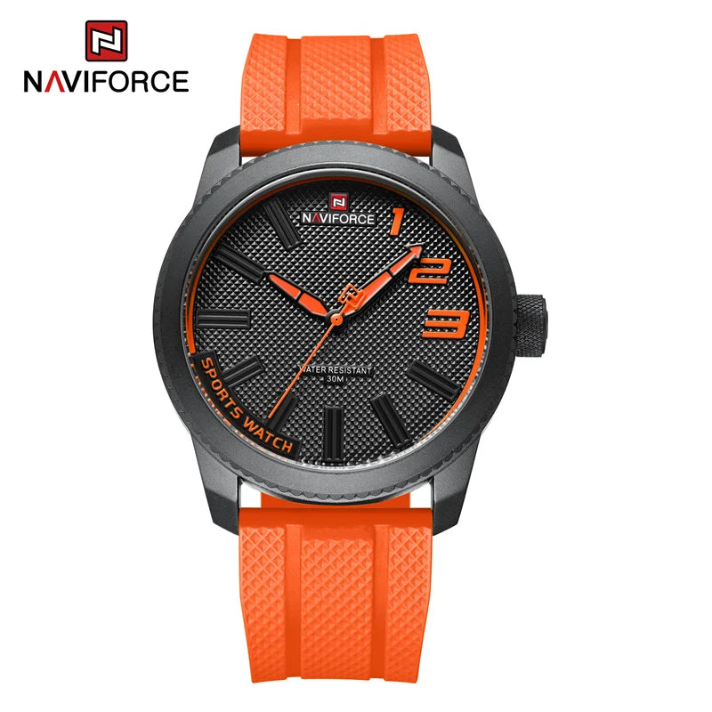 NAVIFORCE NF9202T Military Silicone Strap Watch
