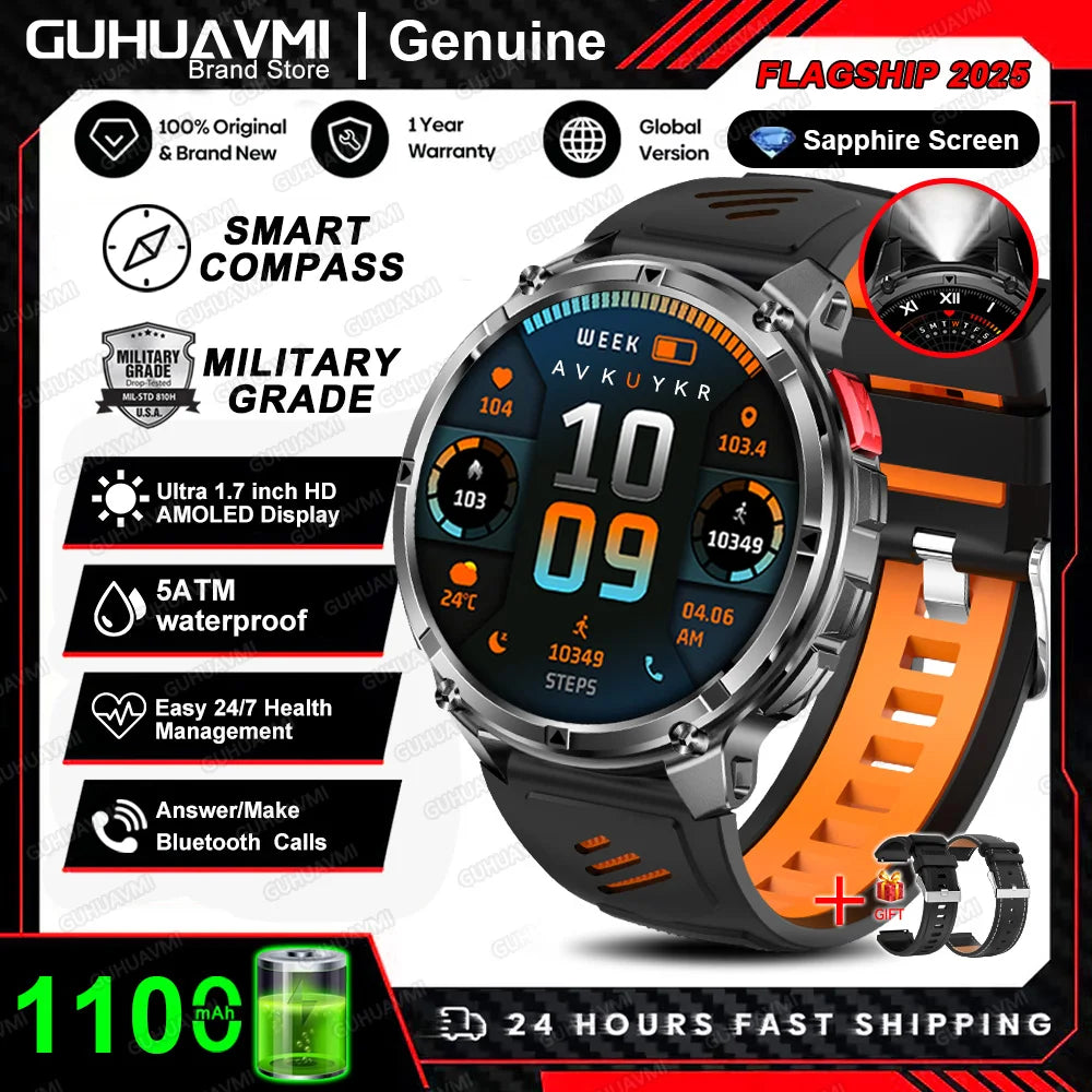 T-REX3 Ultra 1100mAh SmartWatch with AMOLED Display