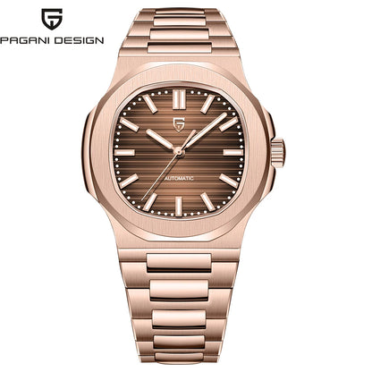 2026 Nouvelle montre mécanique de luxe PAGANI DESIGN pour homme Montre automatique étanche en acier inoxydable avec verre saphir pour homme, cadeau