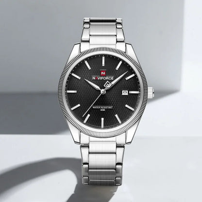 NAVIFORCE NF9276S Zinc Alloy Case Stainless Steel Band Watch
