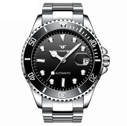 BINBOND Luxury mechanical wristwatches for men luminous waterproof automatic tourbillon men's watch business skeleton reloj