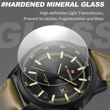 Montres Homme NAVIFORCE Montres-bracelets à Quartz Lumineuses Étanche Calendrier Business Horloges Cadeau Relogio Masculino 2025
