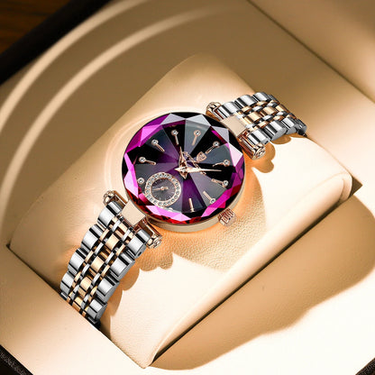POEDAGAR Luxury Elegant Ladies Wristwatch Waterproof Stainless Steel Quartz Watches For Woman Simple Casual Dress Women's Watch