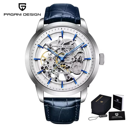 ChronoState Titan Hollow Skeleton Luxury Sports Watch for Men