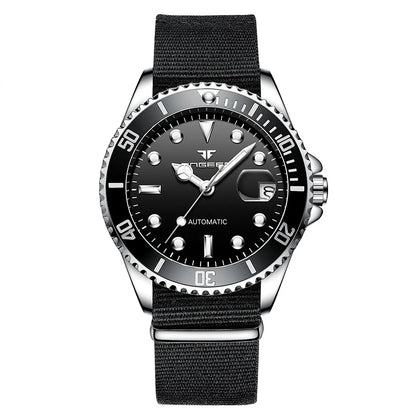 BINBOND Luxury mechanical wristwatches for men luminous waterproof automatic tourbillon men's watch business skeleton reloj