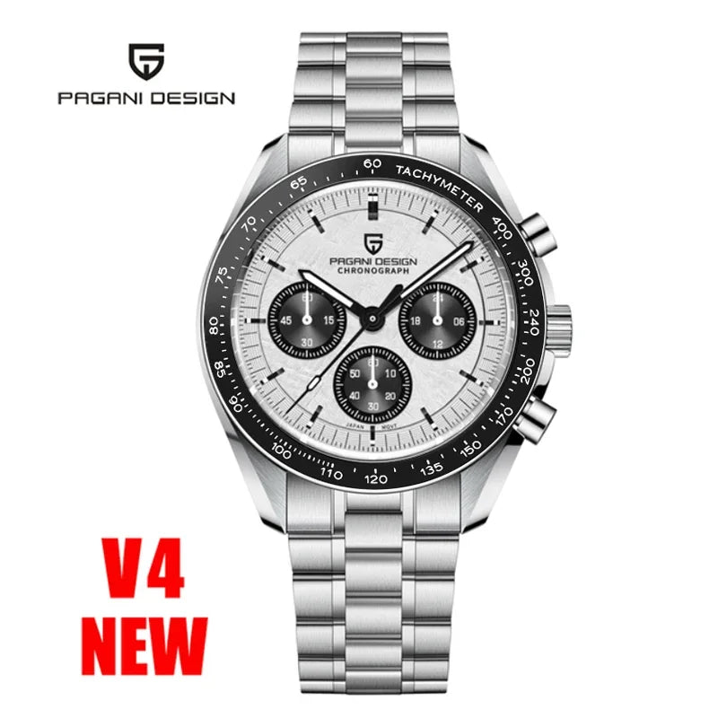2026 PAGANI DESIGN Nouvelles Montres Homme Marque de Luxe Chronographe Automatique Quartz Étanche Sport Acier Inoxydable Horloge Relogio