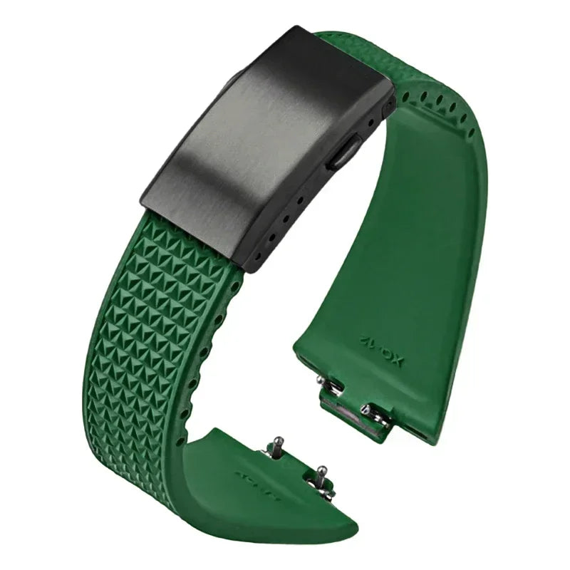 Tissot PRX Super Player Fluoro Rubber Strap FKM 11-12mm
