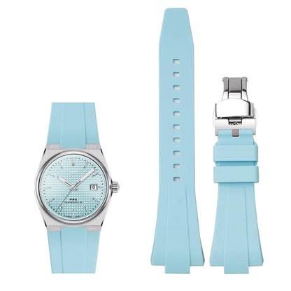 Tissot PRX 35MM/40MM Silicone Replacement Strap + Tools