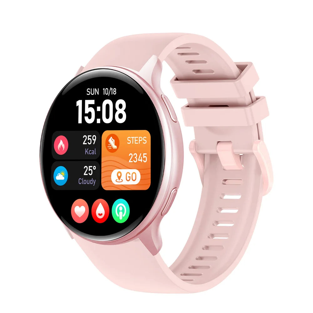 VALDUS VG53 Pro Montre Intelligente GPS Homme Femme Fitness 100+ Sports Longue Autonomie SOS AMOLED Montre Connectée Pour ios Android Appel BT