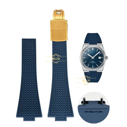 CTS Fluororubber Strap for Tissot PRX Series 35mm 40mm