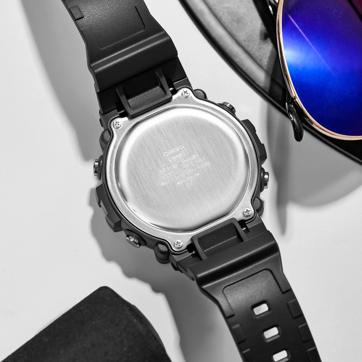 Montre Casio pour homme Vintage Carrée relogio masculino 2026 Nouveau Modèle Série AE-1500WHC