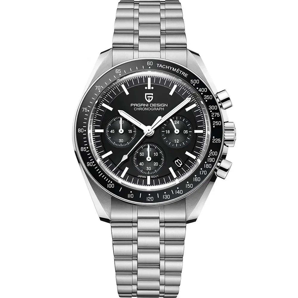 PAGANI DESIGN 2026 Nouvelles Montres Homme Montre de Luxe à Quartz Pour Homme Chronographe Rapide à Date Automatique Bracelet Saphir AR