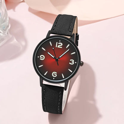 Montre en cuir PU pour femme, montre-bracelet décontractée, montres à quartz pour femme, cadeau, Reloj Mujer, Relogio Feminino
