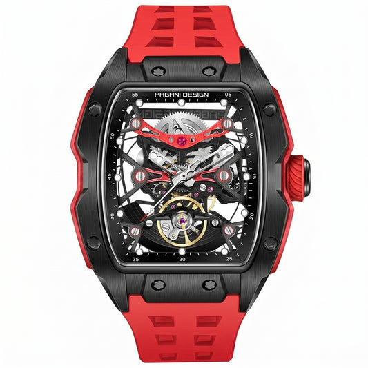 ChronoState Titan Eclipse Skeleton Automatic Luxury Watch for Men