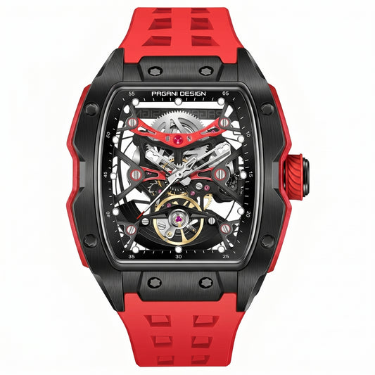 ChronoState Night Racer Skeleton Automatic Luxury Watch for Men