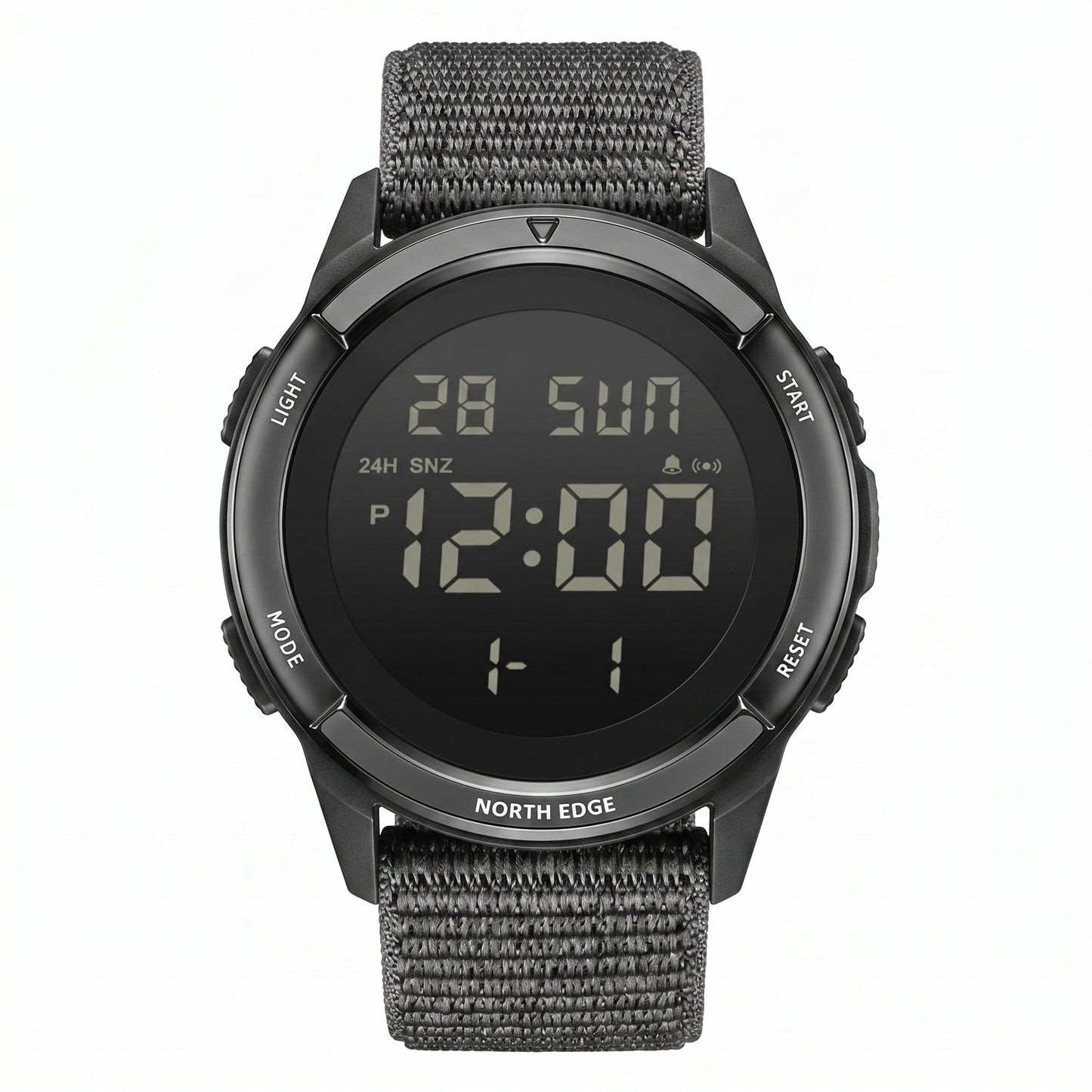 NORTH EDGE TERRAX digital outdoor watch with stopwatch and countdown timer