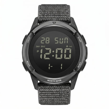 NORTH EDGE TERRAX digital outdoor watch with stopwatch and countdown timer
