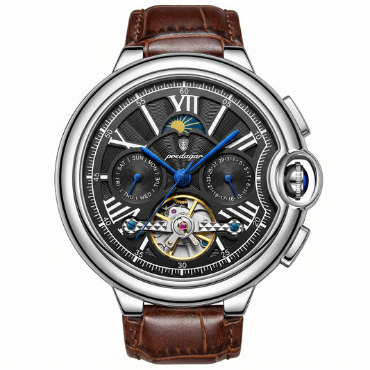 ChronoState Executive Tourbillon Automatic Luxury Business Watch for Men