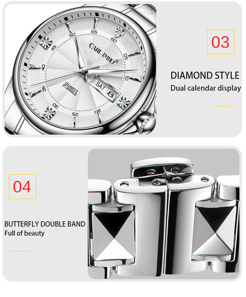 CRLi Canton CZPrimo Stainless Steel 38mm Watch