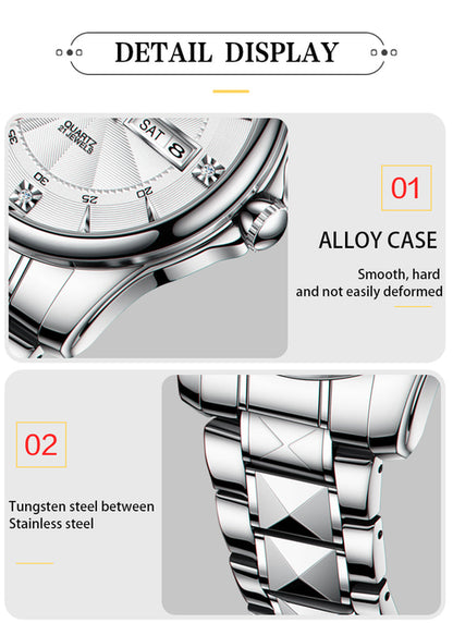 CRLi Canton CZPrimo Stainless Steel 38mm Watch