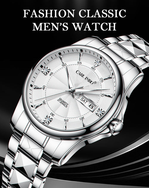 CRLi Canton CZPrimo Stainless Steel 38mm Watch