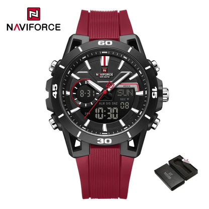 NAVIFORCE 2026 NF7135 Analog LCD Chronograph Watch