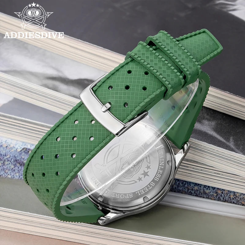 ChronoState ADDIESDIVE VK64 – Montre chronographe 38MM | Montre à quartz étanche 100M lumineuse BGW9