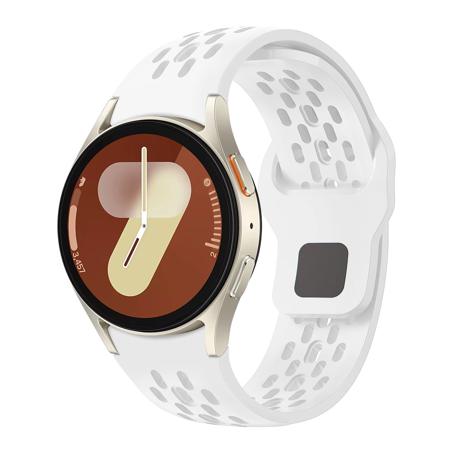 for Samsung Galaxy Watch 7 Strap 4/5/6/FE/classic/Pro 44mm 40mm wrist belt Silicone Sport correa Bracelet Galaxy Watch 7 Band