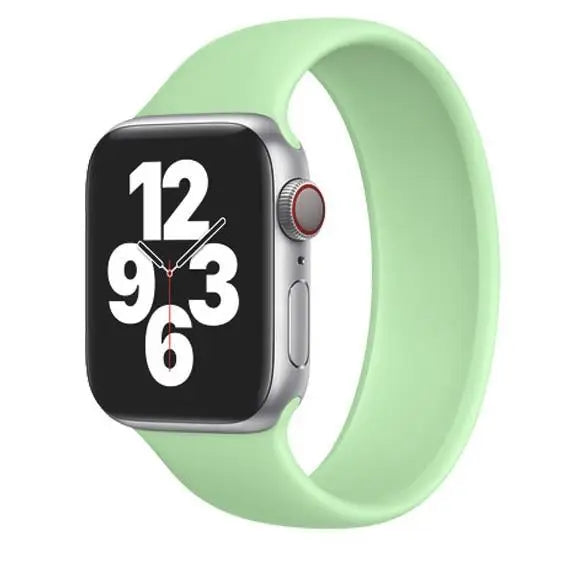 Solo Loop silicone for apple Watch Bands 40mm 44mm 45 41 49mm 42mm 46mm 38 bracelet iwatch series 11 10 9 8 7 6 se3 ultra2 strap