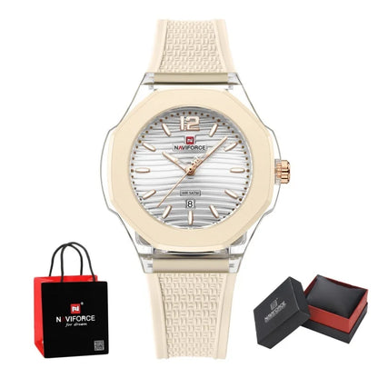 Montre NAVIFORCE NF6109 Quartz Étanche Silicone Luxe